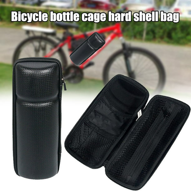 Portable Bicycle Repair Tools Bag Hard Shell Pouch For Bike Water Bottle Holder